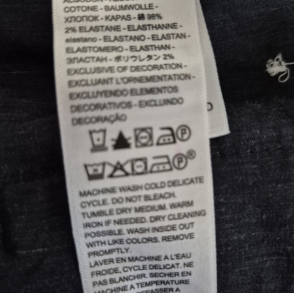 Dockers Signature Black Classic Fit Khaki Pants Size 40×30 - Picture 7 of 9